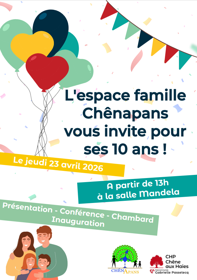 Affiche 10 ans des Chênapans